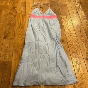 Sail to Sable Halter Dress